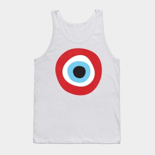 Red Evil Eye Symbol Tank Top